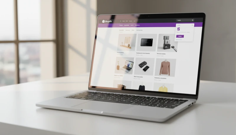 Shopify storefront with cohesive brand imagery across product pages