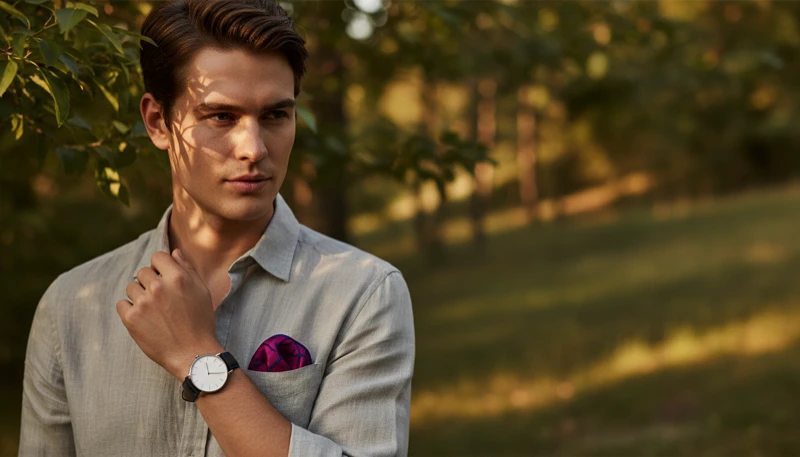 AI model shot showing a consistent dedicated model wearing a product