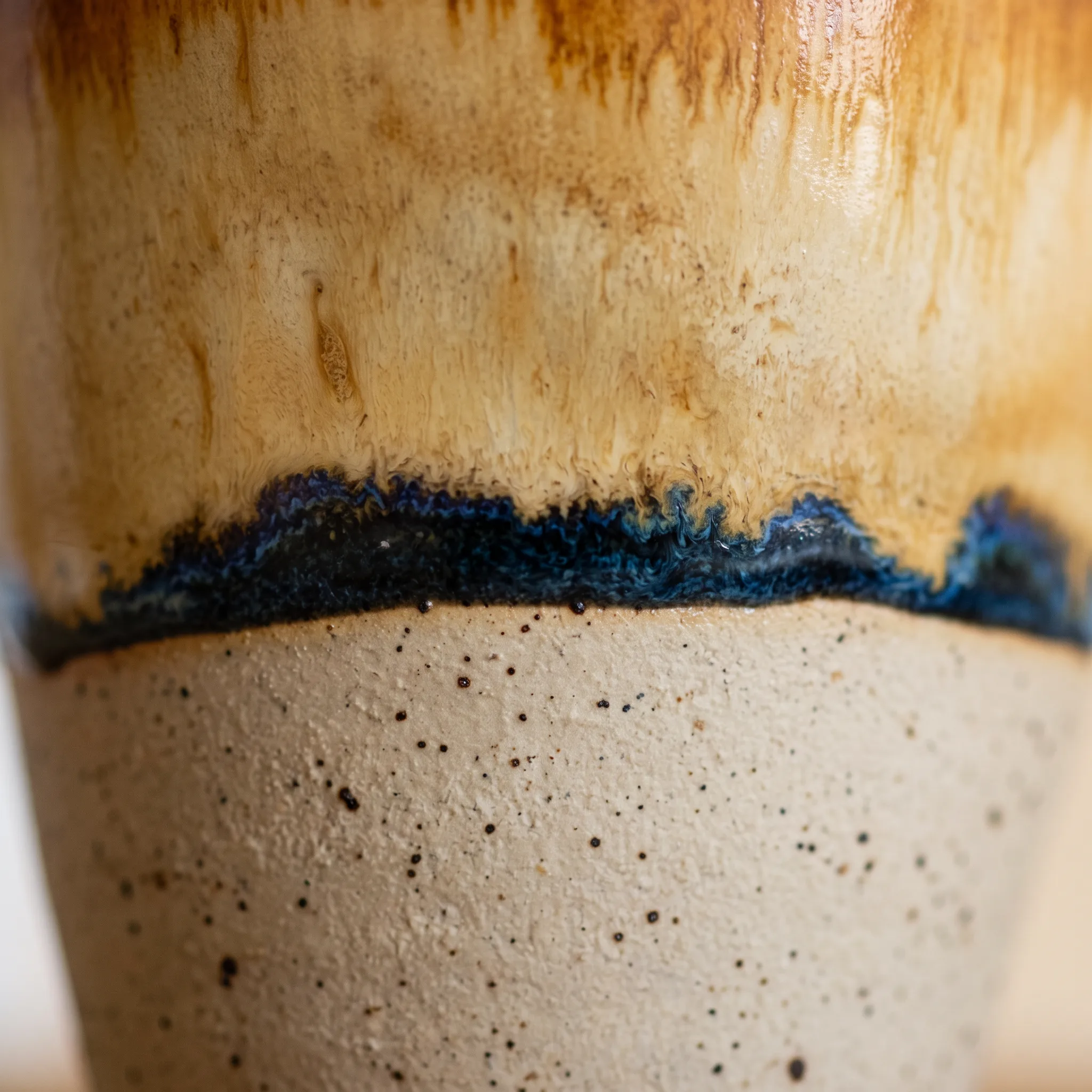 Direction: the glaze texture up close
